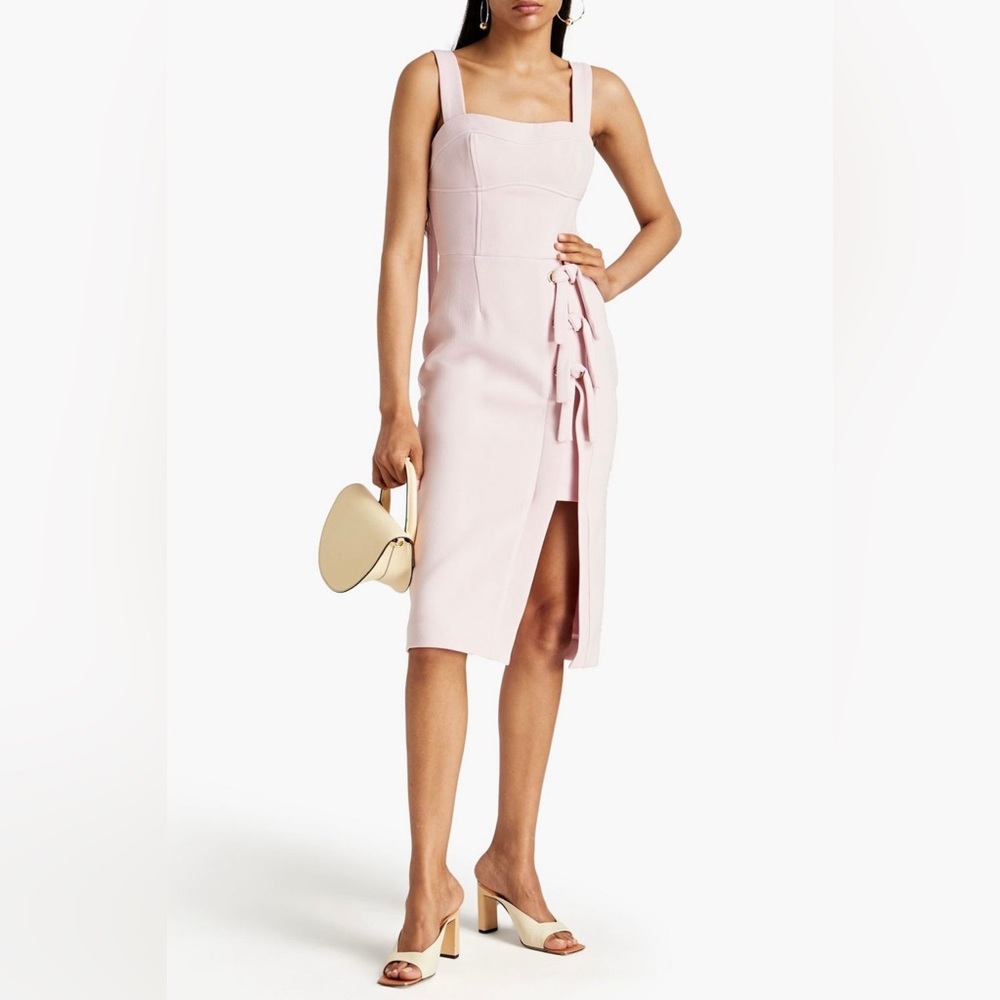 Rebecca Vallance US8 or UK12 Knotted crepe dress. Perfect condition worn once